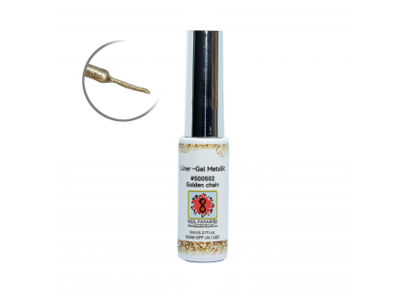 Liner Gel Metallic - Golden Chain  8 ml